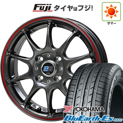 【新品 軽自動車】ハスラー 夏タイヤ ホイール4本セット 165/65R14 ヨコハマ ブルーアース ES32 ホットスタッフ ジースピード es-01 4.5J 14インチ(送料無料)