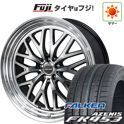 【新品国産車用5穴114.3】 夏タイヤ ホイール4本セット 245/30R22 ファルケン アゼニス FK453 モンツァ ジェクシス GM210 9J 22インチ(送料無料)