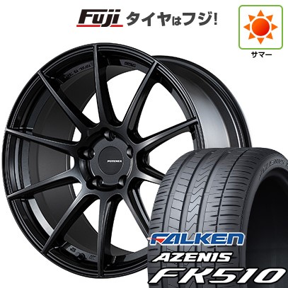 【新品国産車用5穴114.3】 夏タイヤ ホイール4本セット 215/35R19 ファルケン アゼニス FK510 ブリヂストン ポテンザ SW010 8J 19インチ(送料無料)