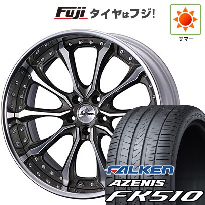 【新品国産車用5穴114.3】 夏タイヤ ホイール4本セット 215/35R19 ファルケン アゼニス FK510 WEDS ウェッズ クレンツェ ヴェルサム 8J 19インチ(送料無料)