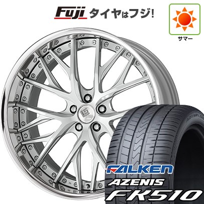 【新品国産車用5穴114.3】 夏タイヤ ホイール4本セット 265/40R22 ファルケン アゼニス FK510 SUV WORK ワーク LS バサラ 9J 22インチ(送料無料)｜フジコーポレーション