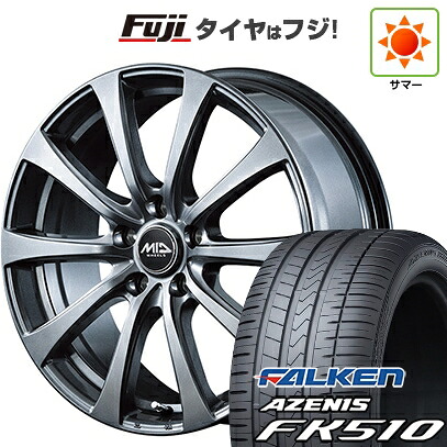 【新品国産車用5穴114.3】 夏タイヤ ホイール4本セット 235/60R18 ファルケン アゼニス FK510 SUV MID WHEELS G10 7.5J 18インチ(送料無料)