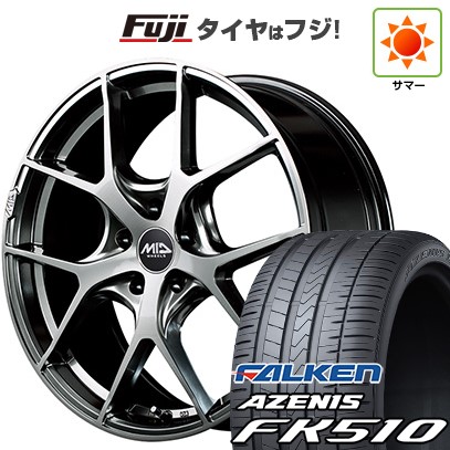 【新品国産車用5穴114.3】 夏タイヤ ホイール4本セット 215/35R19 ファルケン アゼニス FK510 MID WHEELS MID EXCLUSIVE 025F 8J 19インチ(送料無料)|フジコーポレーション