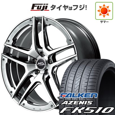 【新品国産車用5穴114.3】 夏タイヤ ホイール4本セット 215/35R19 ファルケン アゼニス FK510 MID WHEELS MID EXCLUSIVE 025SV 8J 19インチ(送料無料)