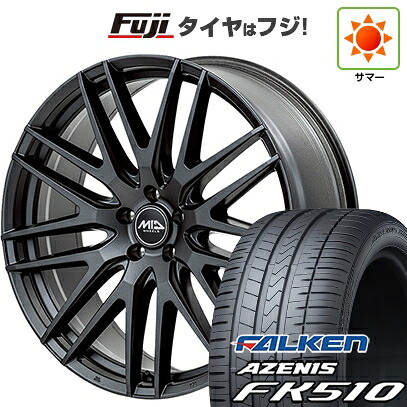 【新品国産車用5穴114.3】 夏タイヤ ホイール4本セット 235/60R18 ファルケン アゼニス FK510 SUV MID WHEELS MID EXCLUSIVE 029F 8J 18インチ(送料無料)