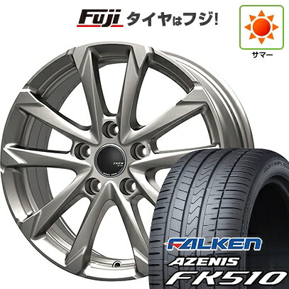 【新品国産車用5穴114.3】 夏タイヤ ホイール4本セット 235/60R18 ファルケン アゼニス FK510 SUV モンツァ ZACK JP-325 7.5J 18インチ(送料無料) 99,990円