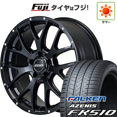 【新品国産車用5穴114.3】 夏タイヤ ホイール4本セット 235/60R18 ファルケン アゼニス FK510 SUV RAYS レイズ ホムラ 2X7FA 7.5J 18インチ(送料無料)