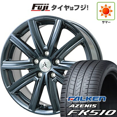 【新品国産車用5穴114.3】 夏タイヤ ホイール4本セット 235/60R18 ファルケン アゼニス FK510 SUV テクノピア アフロディーテ MZ 7.5J 18インチ(送料無料)