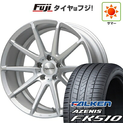 【新品国産車用5穴114.3】 夏タイヤ ホイール4本セット 235/60R18 ファルケン アゼニス FK510 SUV MLJ ハイペリオン CVX 8J 18インチ(送料無料)