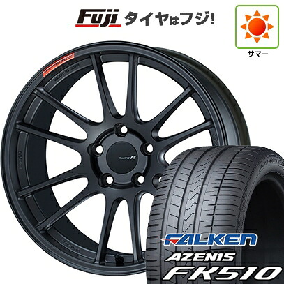 【新品国産車用5穴114.3】 夏タイヤ ホイール4本セット 235/60R18 ファルケン アゼニス FK510 SUV ENKEI エンケイ Racing Revolution GTC01 RR 8J 18インチ(送料無料)|フジコーポレーション
