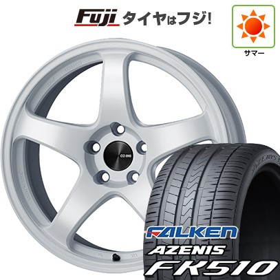 【新品国産車用5穴114.3】 夏タイヤ ホイール4本セット 215/35R19 ファルケン アゼニス FK510 ENKEI エンケイ PerformanceLine PF05 8J 19インチ(送料無料)