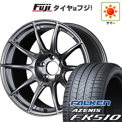 【新品国産車用5穴114.3】 夏タイヤ ホイール4本セット 235/60R18 ファルケン アゼニス FK510 SUV SSR GT GTX01 7.5J 18インチ(送料無料)