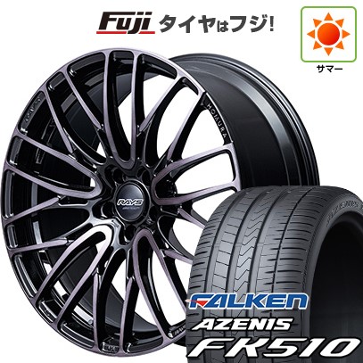 【新品国産車用5穴114.3】 夏タイヤ ホイール4本セット 215/35R19 ファルケン アゼニス FK510 RAYS レイズ ホムラ 2X10BD BLACK CLEAR EDITION 8J 19インチ(送料無料)