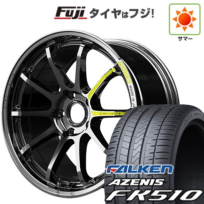 【新品国産車用5穴114.3】 夏タイヤ ホイール4本セット 215/35R19 ファルケン アゼニス FK510 RAYS レイズ グラムライツ 57NR LIMITED 8J 19インチ(送料無料)