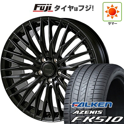 【新品国産車用5穴114.3】 夏タイヤ ホイール4本セット 235/60R18 ファルケン アゼニス FK510 SUV モンツァ ワーウィック クライヴァー 7.5J 18インチ(送料無料)