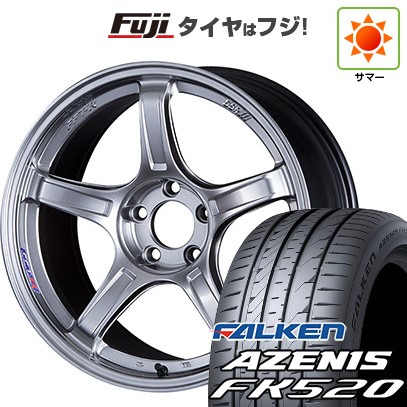 【新品国産車用5穴114.3】 夏タイヤ ホイール4本セット 245/35R19 ファルケン アゼニス FK520L SSR GT GTX03 8.5J 19インチ(送料無料)