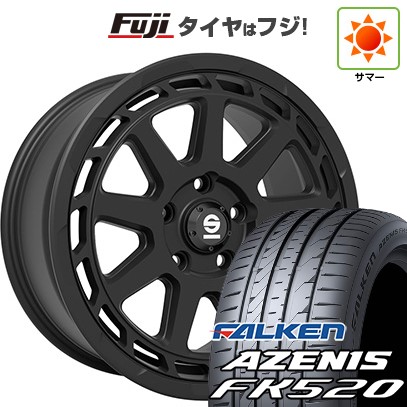 【新品国産車用5穴114.3】 夏タイヤ ホイール4本セット 225/40R18 ファルケン アゼニス FK520L OZ SPARCO グラベル 8J 18インチ(送料無料)|フジコーポレーション