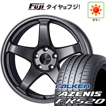 【新品国産車用5穴114.3】 夏タイヤ ホイール4本セット 235/50R18 ファルケン アゼニス FK520L ENKEI エンケイ PerformanceLine PF05 8J 18インチ(送料無料)｜フジコーポレーション