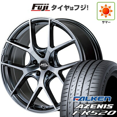 【新品国産車用5穴114.3】 夏タイヤ ホイール4本セット 215/50R18 ファルケン アゼニス FK520L MID WHEELS MID EXCLUSIVE 025F RN 7J 18インチ(送料無料)｜フジコーポレーション