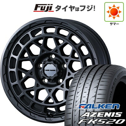 【新品国産車用5穴114.3】 夏タイヤ ホイール4本セット 225/55R18 ファルケン アゼニス FK520L WEDS ウェッズアドベンチャー マッドヴァンス X タイプM 7.5J 18インチ(送料無料)|フジコーポレーション