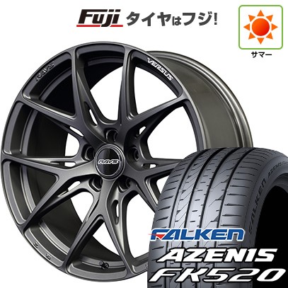 【新品】40系アルファード/ヴェルファイア用 夏タイヤ ホイール4本セット 245/45R20 ファルケン アゼニス FK520L RAYS レイズ ベルサス VV21S 8.5J 20インチ(送料無料)