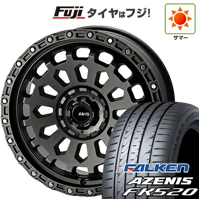 【新品国産車用5穴114.3】 夏タイヤ ホイール4本セット 235/50R18 ファルケン アゼニス FK520L フォーバイフォーエンジニア エアージー ヴァルカン 8J 18インチ(送料無料)