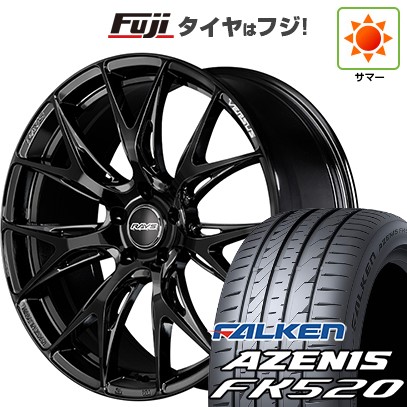 【新品国産車用5穴114.3】 夏タイヤ ホイール4本セット 245/35R20 ファルケン アゼニス FK520L RAYS レイズ ベルサス VV27S 8.5J 20インチ(送料無料)