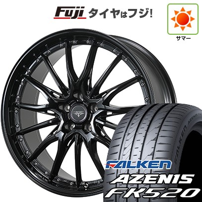 【新品国産車用5穴114.3】 夏タイヤ ホイール4本セット 235/40R19 ファルケン アゼニス FK520L トピー ドルフレン ヒューバー 8J 19インチ(送料無料)