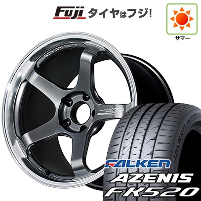 【新品国産車用5穴114.3】 夏タイヤ ホイール4本セット 235/55R19 ファルケン アゼニス FK520L ヨコハマ アドバンレーシング GT ビヨンド 8.5J 19インチ(送料無料)