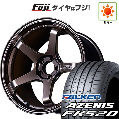 【新品国産車用5穴114.3】 夏タイヤ ホイール4本セット 235/55R19 ファルケン アゼニス FK520L ヨコハマ アドバンレーシング GT ビヨンド 8.5J 19インチ(送料無料)｜フジコーポレーション