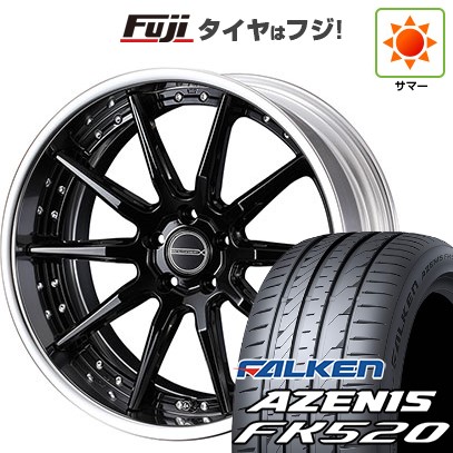 【新品国産車用5穴114.3】 夏タイヤ ホイール4本セット 245/40R19 ファルケン アゼニス FK520L WEDS ウェッズ マーベリック 1410S 8J 19インチ(送料無料)
