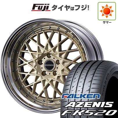 【新品国産車用5穴114.3】 夏タイヤ ホイール4本セット 245/35R21 ファルケン アゼニス FK520L WEDS ウェッズ マーベリック 1613M 9J 21インチ(送料無料)