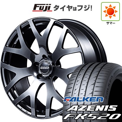 【新品国産車用5穴114.3】 夏タイヤ ホイール4本セット 215/50R18 ファルケン アゼニス FK520L RAYS レイズ VMF S-01 7.5J 18インチ(送料無料)