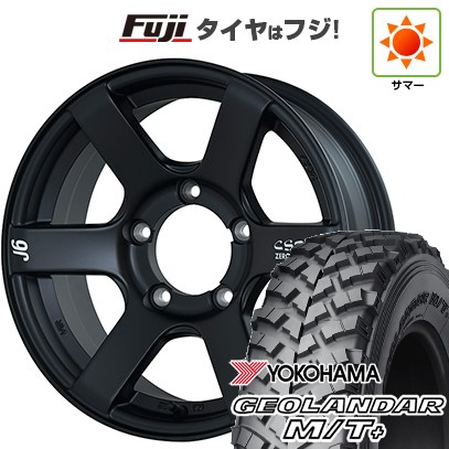 【新品】ジムニー 夏タイヤ ホイール4本セット 195R16C 104/102Q ヨコハマ ジオランダー M/T+ G001J ドゥオール CST ZERO-1 ハイパーJ6 5.5J 16インチ(送料無料)