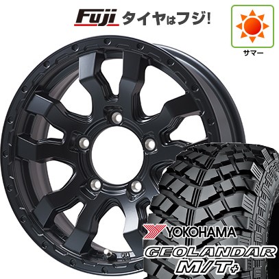 【新品】ジムニー 夏タイヤ ホイール4本セット 215/85R16 ヨコハマ ジオランダー M/T+ G001C トピー ヴァブロ RR-01【限定】 5.5J 16インチ(送料無料)|フジコーポレーション