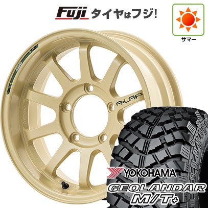 【新品】ジムニー 夏タイヤ ホイール4本セット 215/85R16 ヨコハマ ジオランダー M/T+ G001C RAYS レイズ A LAP-J DESERT EDITION 5.5J 16インチ(送料無料)