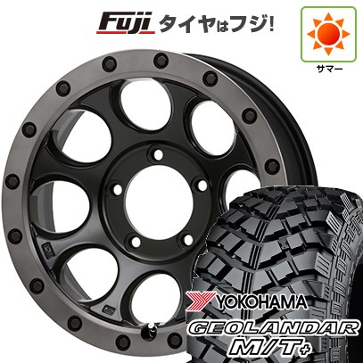 【新品】ジムニー 夏タイヤ ホイール4本セット 215/85R16 ヨコハマ ジオランダー M/T+ G001C MLJ エクストリームJ XJ03 5.5J 16インチ(送料無料) 95,645円