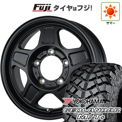 【新品】ジムニー 夏タイヤ ホイール4本セット 195R16C 104/102Q ヨコハマ ジオランダー M/T+ G001J トピー ランドフット GWD 数量限定 5.5J 16インチ(送料無料)|フジコーポレーション