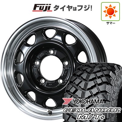 【新品】ジムニー 夏タイヤ ホイール4本セット 195R16C 104/102Q ヨコハマ ジオランダー M/T+ G001J トピー ランドフット SWZ 数量限定 5.5J 16インチ(送料無料)|フジコーポレーション