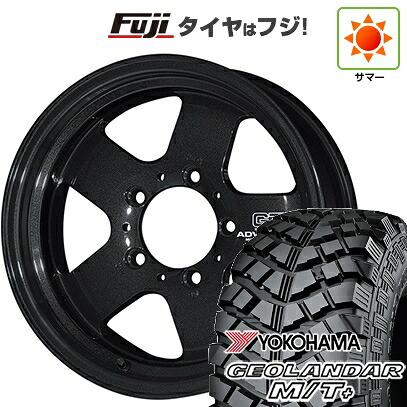 【新品】ジムニー 夏タイヤ ホイール4本セット 215/85R16 ヨコハマ ジオランダー M/T+ G001C ヨコハマ アドバンレーシング GT ヘビーデューティー for JIMNY 5.5J 16インチ(送料無料)｜フジコーポレーション
