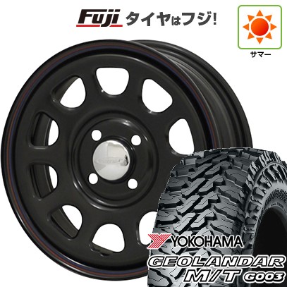 【新品 軽自動車】ハスラー 夏タイヤ ホイール4本セット 165/65R14 ヨコハマ ジオランダー M/T G003 モリタ デイトナズ G2 5J 14インチ(送料無料)