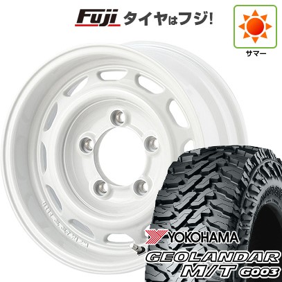 【新品】ジムニー 夏タイヤ ホイール4本セット 195R16C 104/102Q ヨコハマ ジオランダー M/T G003 アピオ ワイルドボア ベンチュラ 5.5J 16インチ(送料無料)|フジコーポレーション