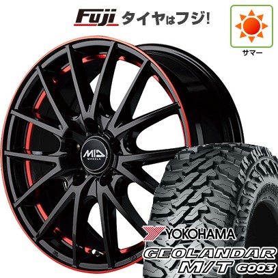 【新品国産車用5穴114.3】 夏タイヤ ホイール4本セット 225/65R17 ヨコハマ ジオランダー M/T G003 MID WHEELS RX27 7J 17インチ(送料無料)|フジコーポレーション