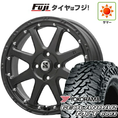 【新品 軽自動車】ハスラー 夏タイヤ ホイール4本セット 165/65R14 ヨコハマ ジオランダー M/T G003 MLJ エクストリームJ 4.5J 14インチ(送料無料)