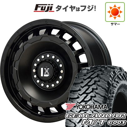 【新品】デリカD5 夏タイヤ ホイール4本セット 225/70R16 ヨコハマ ジオランダー M/T G003 オフビート レクセル スワッガー 7J 16インチ(送料無料)