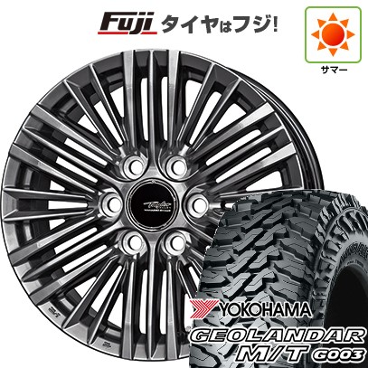 【新品】ランクル300 夏タイヤ ホイール4本セット 285/65R18 ヨコハマ ジオランダー M/T G003 共豊 テイラー TL-1 トヨタ･レクサス専用 8J 18インチ(送料無料) 155,600円