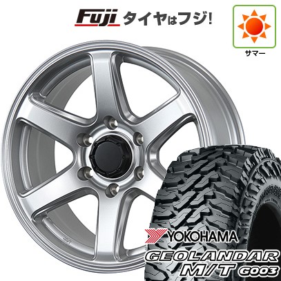 【新品国産車用6穴139.7】 夏タイヤ ホイール4本セット 285/70R17 ヨコハマ ジオランダー M/T G003 トピー ME-A 7.5J 17インチ(送料無料)|フジコーポレーション