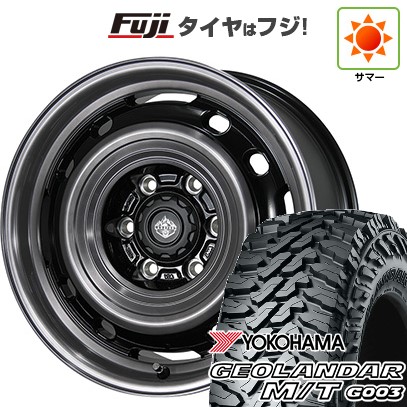 【新品】プラド/ハイラックス 夏タイヤ ホイール4本セット 265/65R17 ヨコハマ ジオランダー M/T G003 トピー ランドフット XFG 数量限定 8J 17インチ(送料無料)|フジコーポレーション