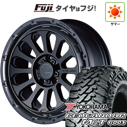【新品国産車用5穴114.3】 夏タイヤ ホイール4本セット 225/65R17 ヨコハマ ジオランダー M/T G003 エムテクノ M.T.S.JAPAN X CROSS TW 7J 17インチ(送料無料)