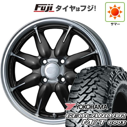 【新品 軽自動車】ハスラー 夏タイヤ ホイール4本セット 165/65R14 ヨコハマ ジオランダー M/T G003 ENKEI エンケイ all オールワン 5J 14インチ(送料無料)